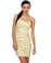 Peartini Strapless Gold Dress