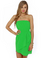 Summer Breeze Strapless Green Dress