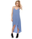 Point Break High-Low Periwinkle Blue Dress