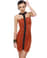 The Life Kumquatic Orange Halter Dress