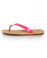 City Classified Micky Hot Pink Neon Flip-Flop Thong Sandals