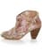 Chelsea Crew Bolivia Flower Suede Low Heel Ankle Booties