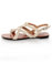 GoMax Berdine 59 Ivory Strappy Thong Sandals
