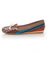 Lovely People Cindy Brown Guatemala Stripe Moccasins