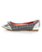 Promise Montreal Grey Sparkle Tweed Cap Toe Flats