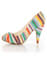 Rocket Dog Orient Natural Guatemala Stripe Knotty Pumps