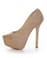 Steve Madden Beautey Blush Suede Platform Pumps