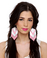 Claire Fong Parton Silver and Pink Fringe Earrings