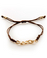 Link Out Loud Brown and Gold Friendship Bracelet
