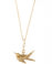 One Fell Swoop Gold Bird Necklace