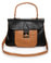 Junior Companion Tan and Black Handbag