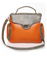 Tangelo Taupe and Orange Handbag