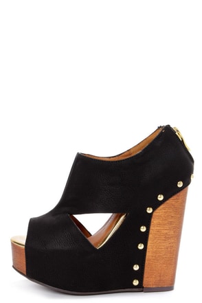 chinese laundry chinese laundry jam session black cutout platform