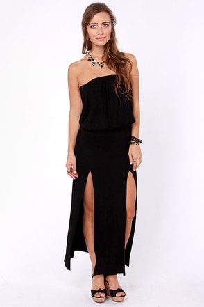 Black Strapless Maxi Dress on Sexy Strapless Dress   Black Dress   Maxi Dress    41 00