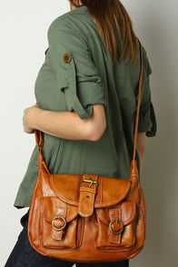 Little Brown Postal Purse