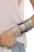 Zad Don't Cage Me In Navy Blue Suede Bracelet