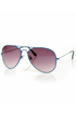 Lantern Blue Aviator Sunglasses