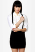 Into the Sunset Studded White Button-Up Top