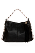 All the Extras Studded Black Handbag