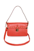 Melie Bianco Maggie Studded Orange Purse