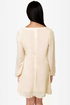 Swan Queen Beaded Cream Dress