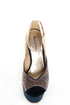 Michael Antonio Rowland Rose Gold Rhinestone Platform Heels