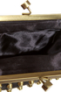 Outward Appearance Studded Black Purse