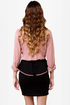 Quarterly Report Black Peplum Skirt