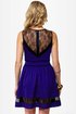 Yes We Can-Can Blue Lace Dress