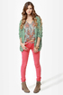 Waffle Stack Sage Green Cardigan Sweater