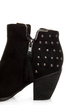 Dollhouse Mayday Black Studded Ankle Boots