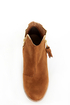 Dollhouse Mayday Chestnut Studded Ankle Boots