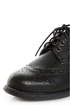 Dollhouse Trickster Black Brogue Lace-Up Oxfords