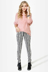 Cozy Rosy Fuzzy Pink Sweater