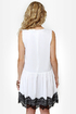 Good and Twenties White Lace Dress