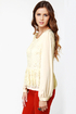 Laced Resort Cream Lace Top