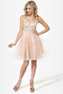 Ballet it on Me Blush Sequin Dress