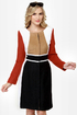 Mod About You Color Block Coat