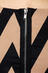 Continental Shift Black and Tan Shift Dress