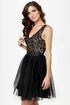 Ballet it on Me Black Sequin Dress