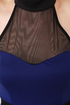 Complementary Collars Blue Halter Dress