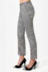 Release the Houndstooth Cropped Pants
