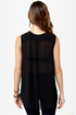 Have it All Studded Black Sleeveless Top