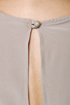 Perfect Pitch Taupe High-Low Wrap Dress