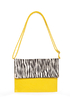 Safari Chic Yellow Animal Print Clutch