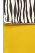 Safari Chic Yellow Animal Print Clutch