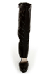 Michael Antonio Bowler Black Cutout Knee High Platform Boots