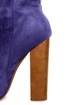Ardiente Sole Freedom Plum Purple Platform Knee High Boots