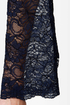 Like a Charm Navy Blue Lace Dress