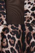 Girl vs. Wild Cutout Leopard Print Dress